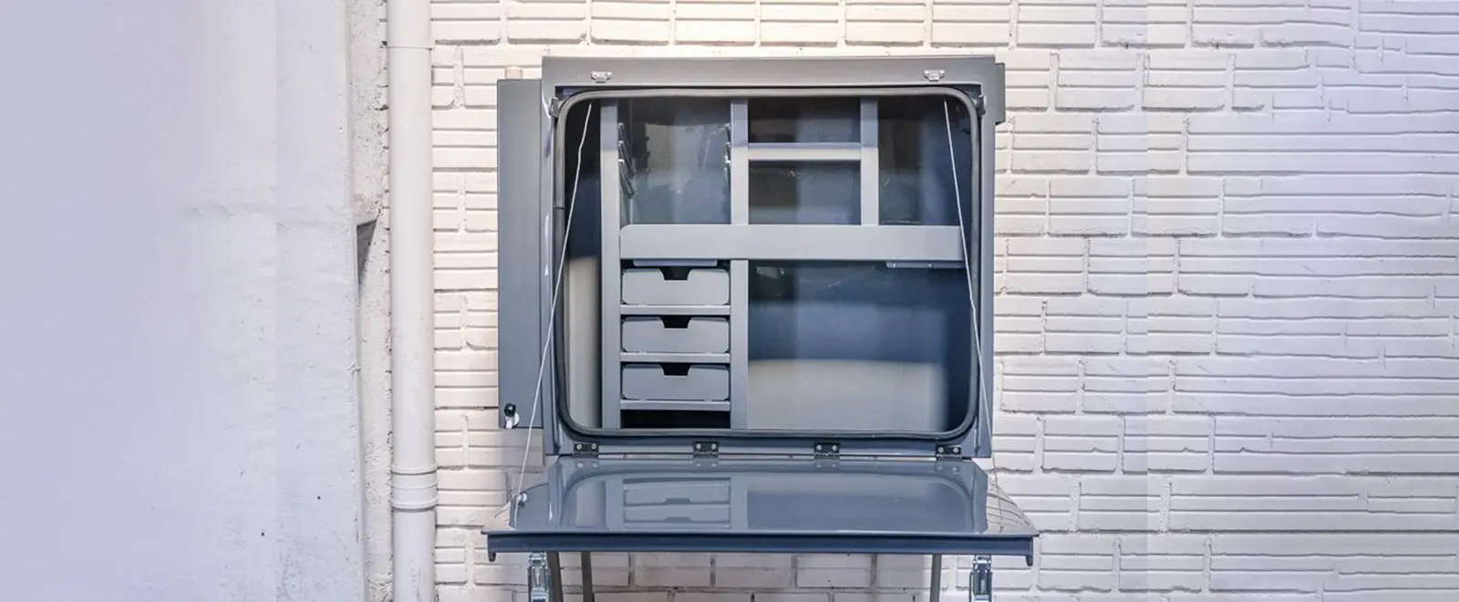 Caixa de Cozinha para Caminhões e Cegonheiras em Polipropileno